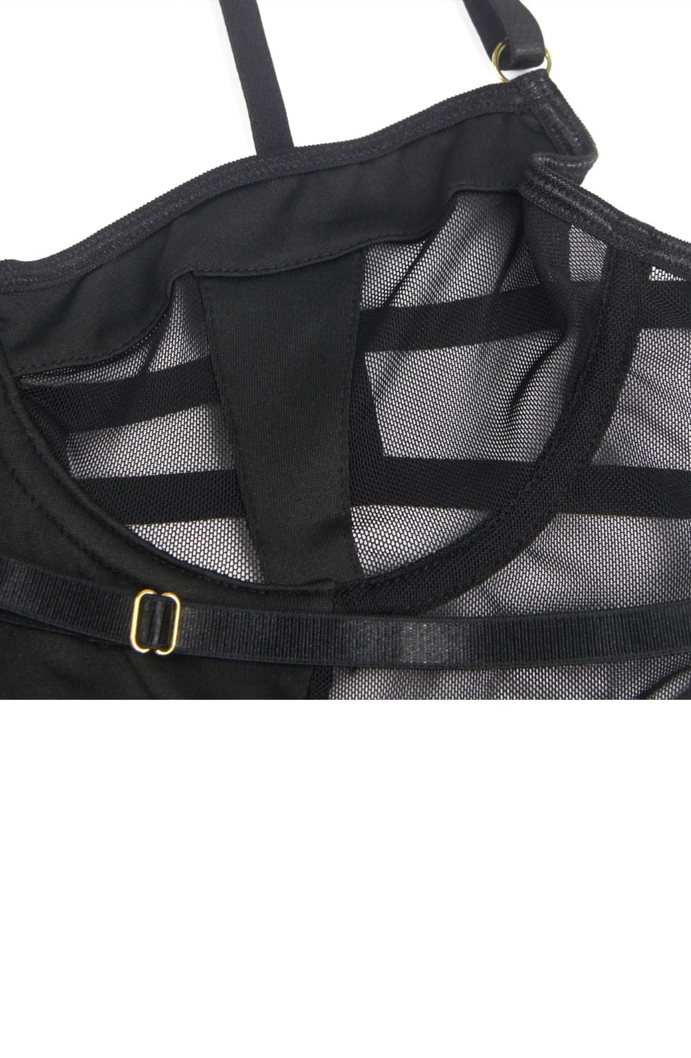 YX Black Body Bedroom Wear Bodies
