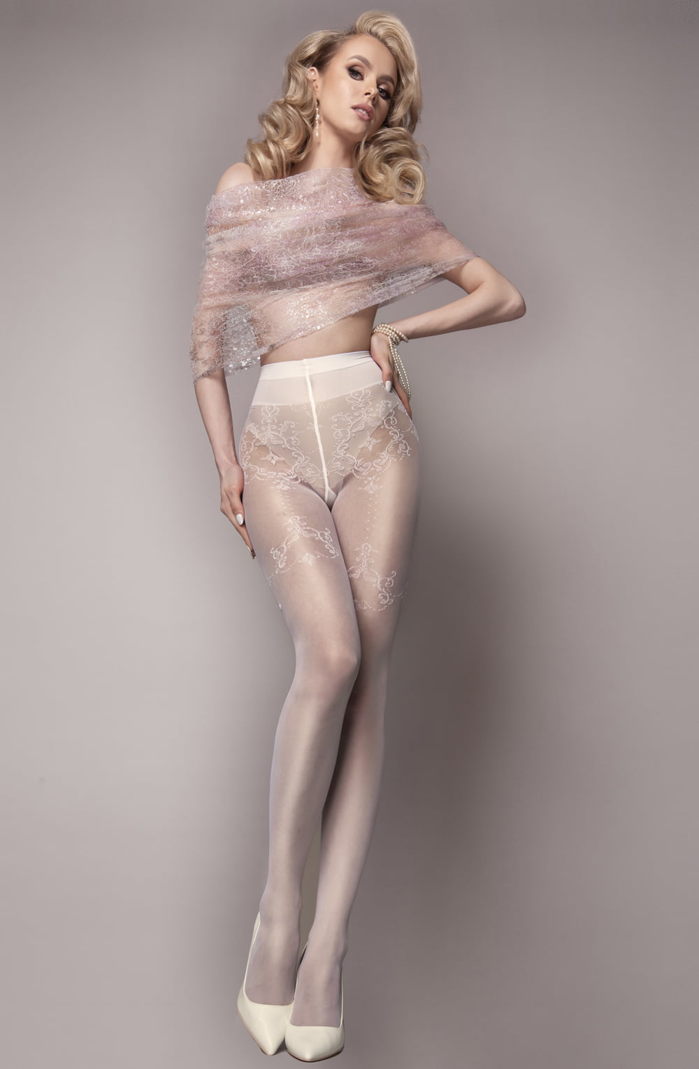 Ivory Tights Bridal Tights