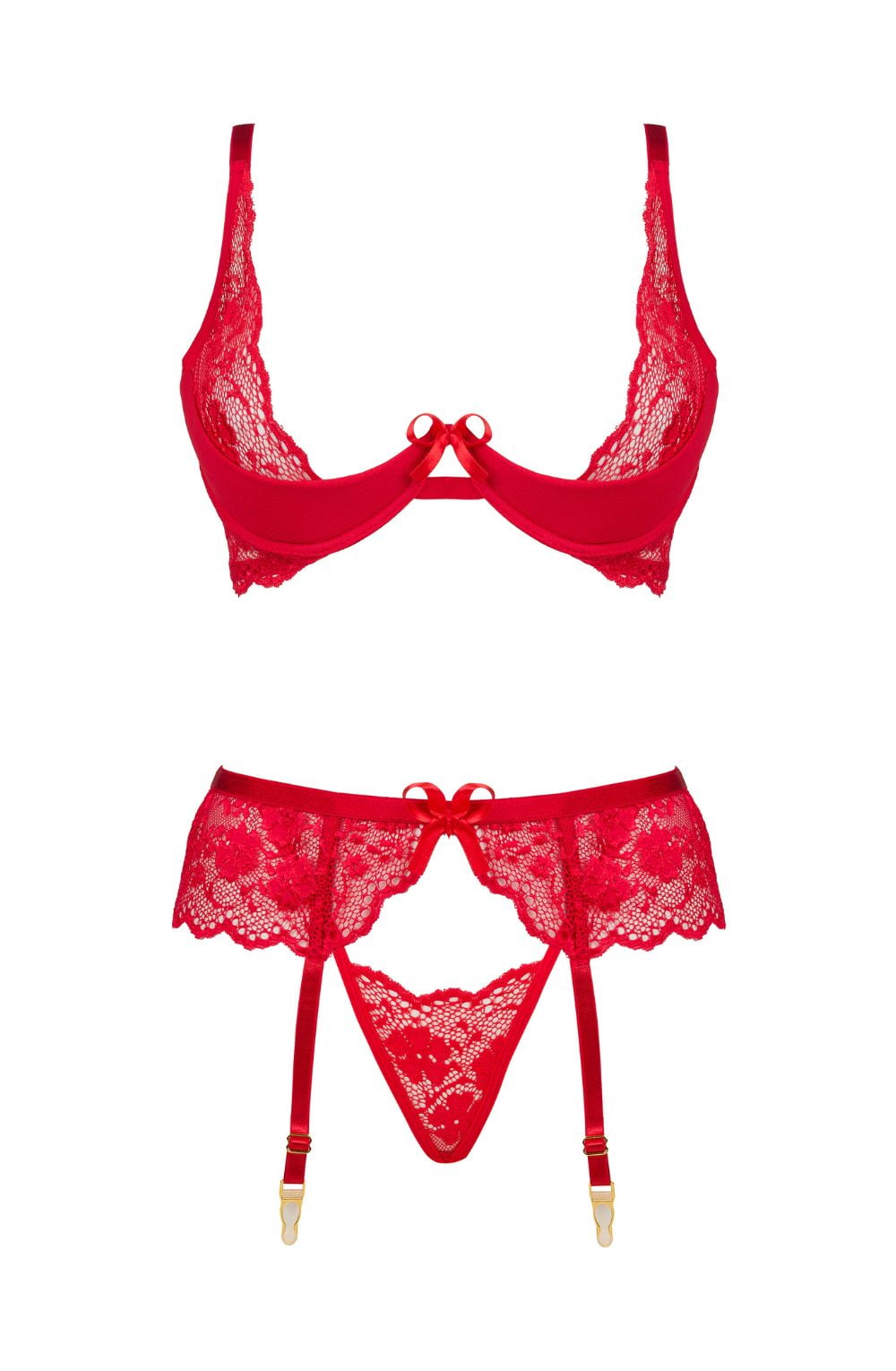 BN Rose Set Red Everyday Bras