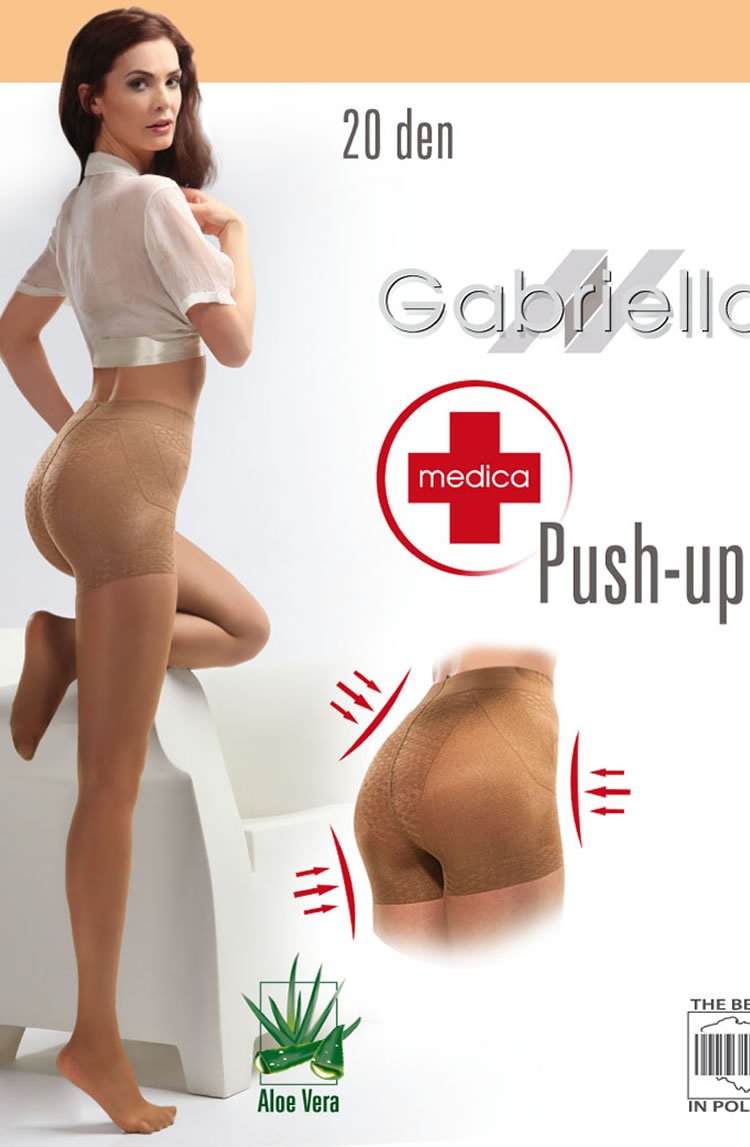 Classic Push Up Tights Beige Shapewear Shapewear