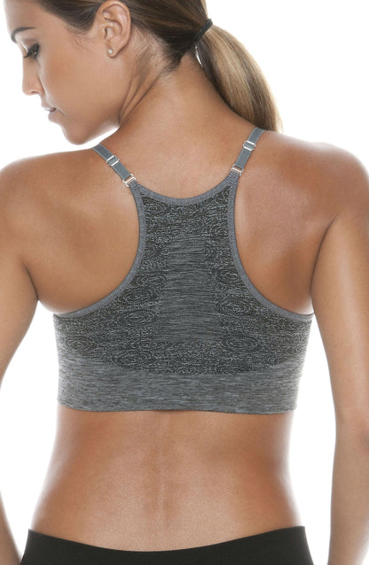 Sports Bra Melange/Grey Shapewear Bras