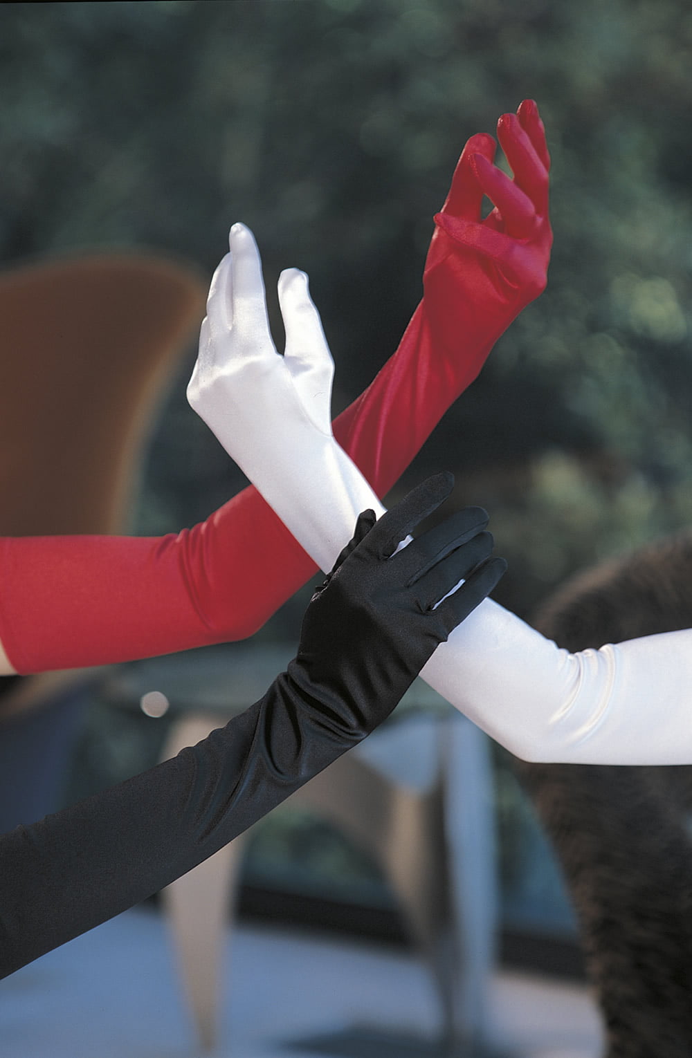 Gloves Black Bedroom Wear Accessories