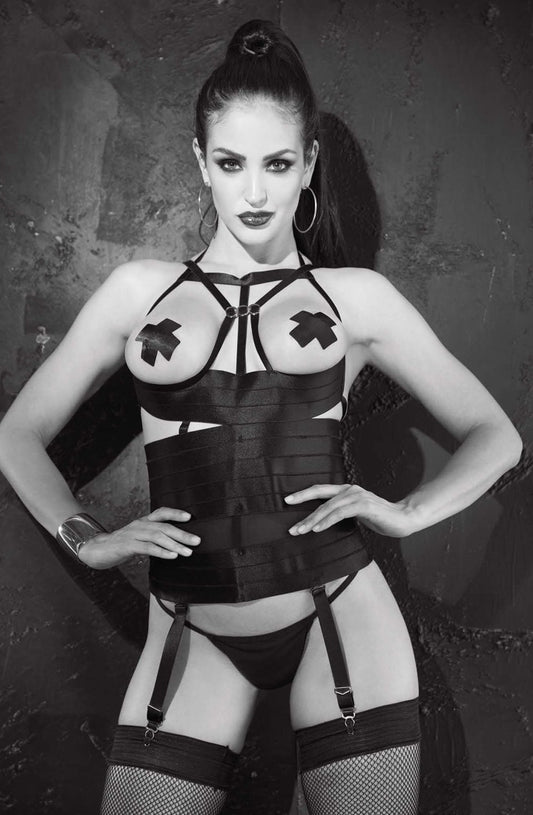 SoH - Bustier open bust Bedroom Wear Lingerie Sets