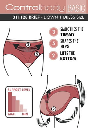 Shaping Brief Skin Plus Sizes Shapewear