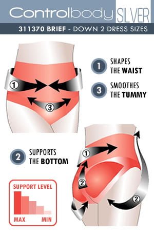 High Waist Shaping Brief Skin Shapewear Shapewear
