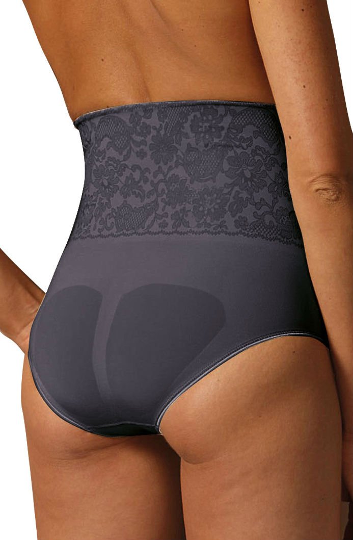 Shaping Brief With Screen Print Lace Nero Shapewear Briefs and Thongs