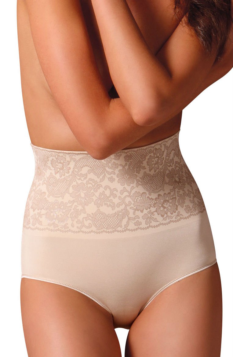 Shaping Brief With Screen Print Lace Skin Shapewear Shapewear