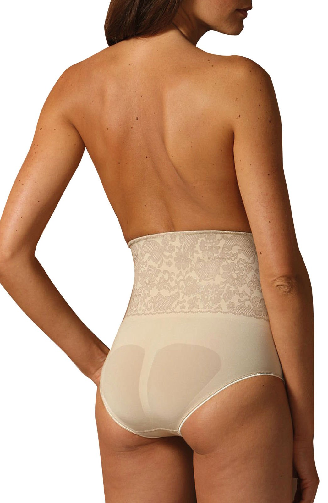 Shaping Brief With Screen Print Lace Skin Shapewear Shapewear