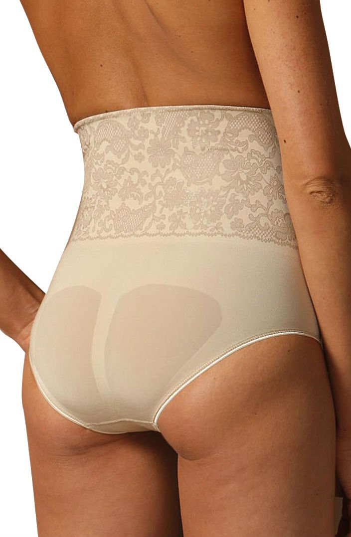 Shaping Brief With Screen Print Lace Skin Shapewear Shapewear