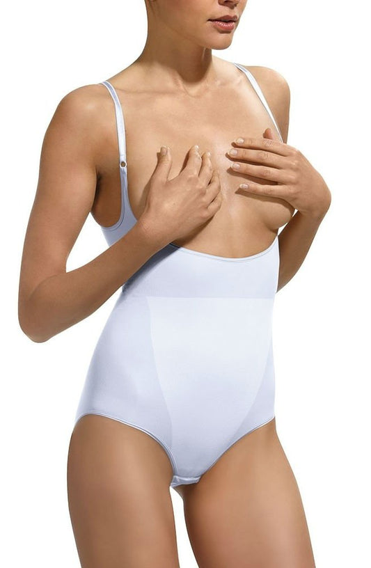 Open Bust Shaping Body Bianco Shapewear Shapewear
