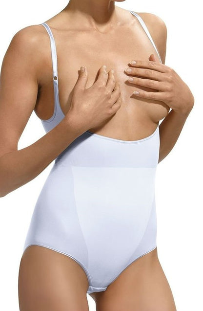 Open Bust Shaping Body Bianco Shapewear Shapewear