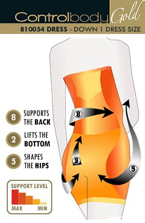 Strapless Shaping Dress Skin Shapewear Shapewear