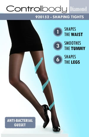 Shaping Tights Marrone Shapewear Shapewear