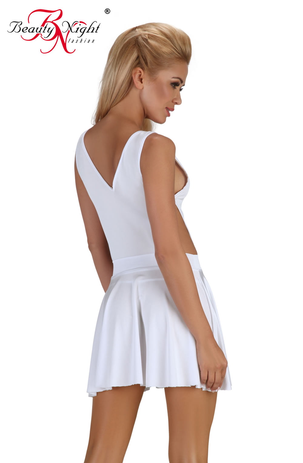BN Severine White Bridal Honeymoon