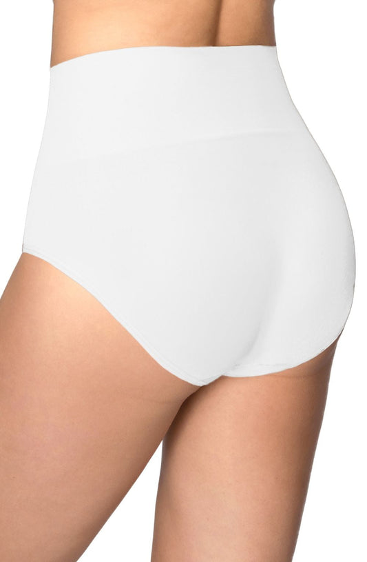 Tummy Control Brief Bianco Plus Sizes Briefs and Thongs