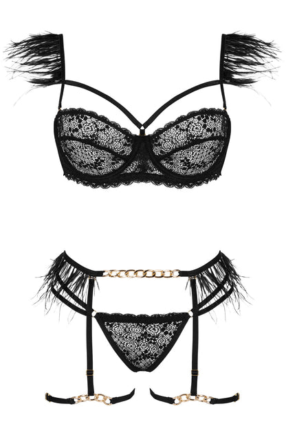 BN Crystal Black Bedroom Wear
