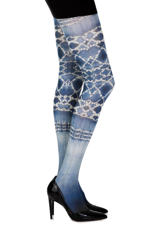 Sea World White Print Tights Hosiery Hosiery