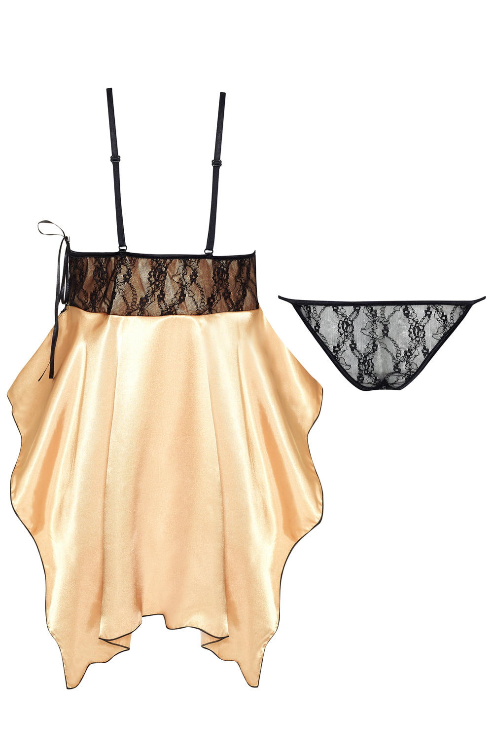 BN Julieta Chemise Gold Bedroom Wear Chemises