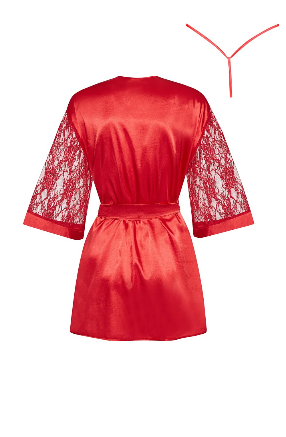 BN Marissa Peignoir Red Bedroom Wear Nightwear