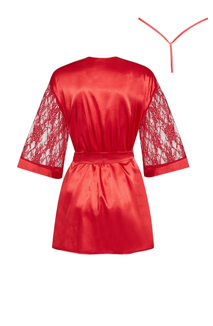BN Marissa Peignoir Red Bedroom Wear Nightwear