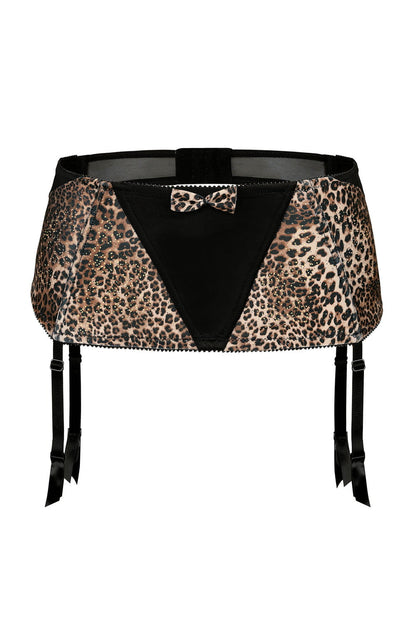 Zoje Suspender Belt Black Hosiery Suspender Belts
