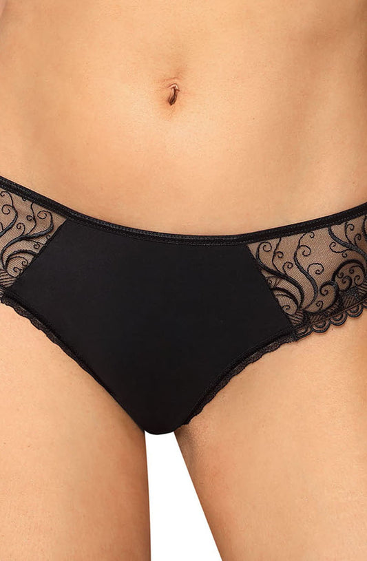 Anuk Thong Black Everyday Briefs and Thongs