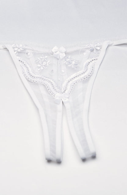 Thong White Bridal Briefs and Thongs