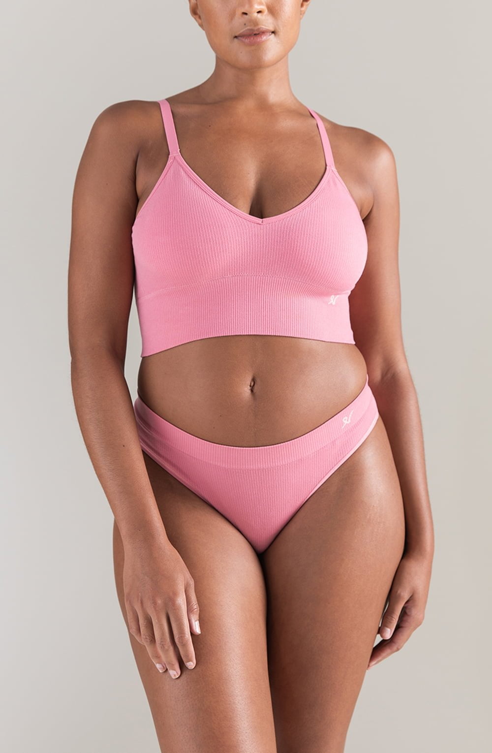 The TENCEL™ High Leg Brief Rose Pink Shapewear Briefs and Thongs