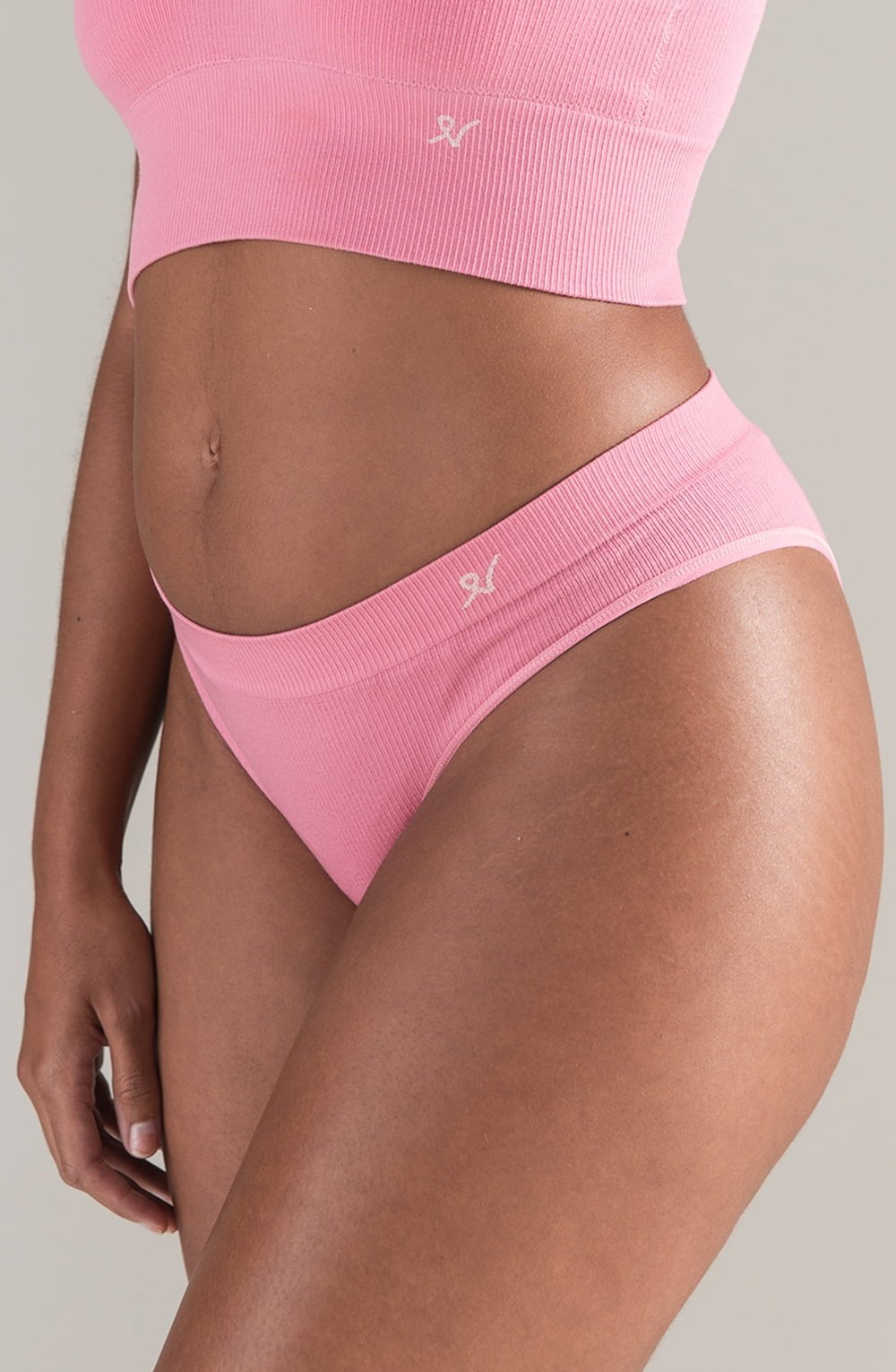The TENCEL™ High Leg Brief Rose Pink Shapewear Briefs and Thongs