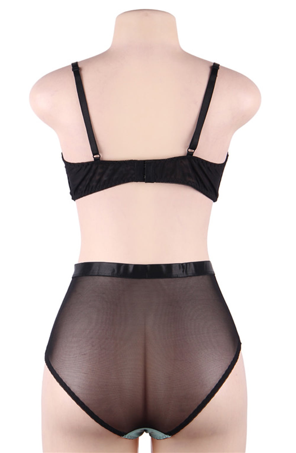 YX Blue Bra Set Everyday Lingerie Sets