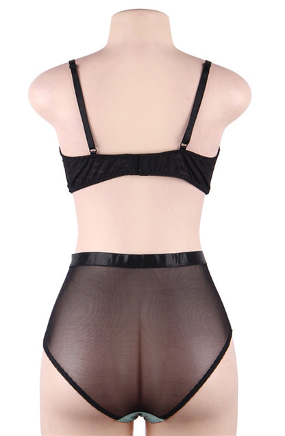 YX Blue Bra Set Everyday Lingerie Sets
