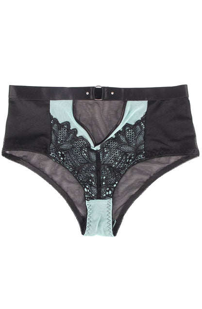 YXQ Blue Bra Set Plus Sizes Lingerie Sets