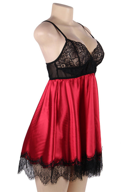 YX Babydoll & Blindfold Bedroom Wear Babydolls