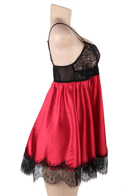 YX Babydoll & Blindfold Bedroom Wear Babydolls