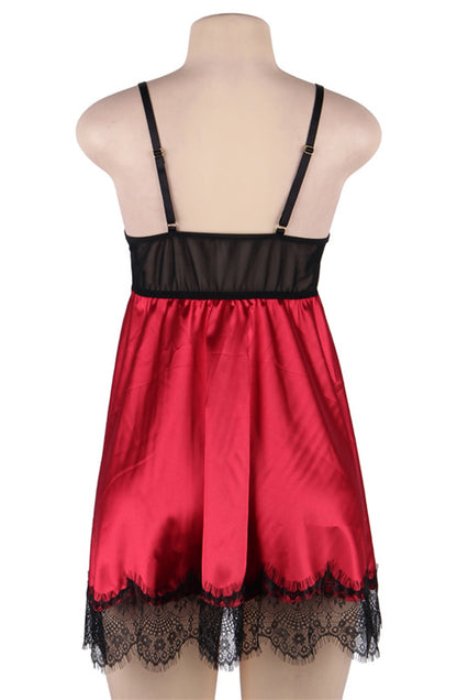YX Babydoll & Blindfold Bedroom Wear Babydolls