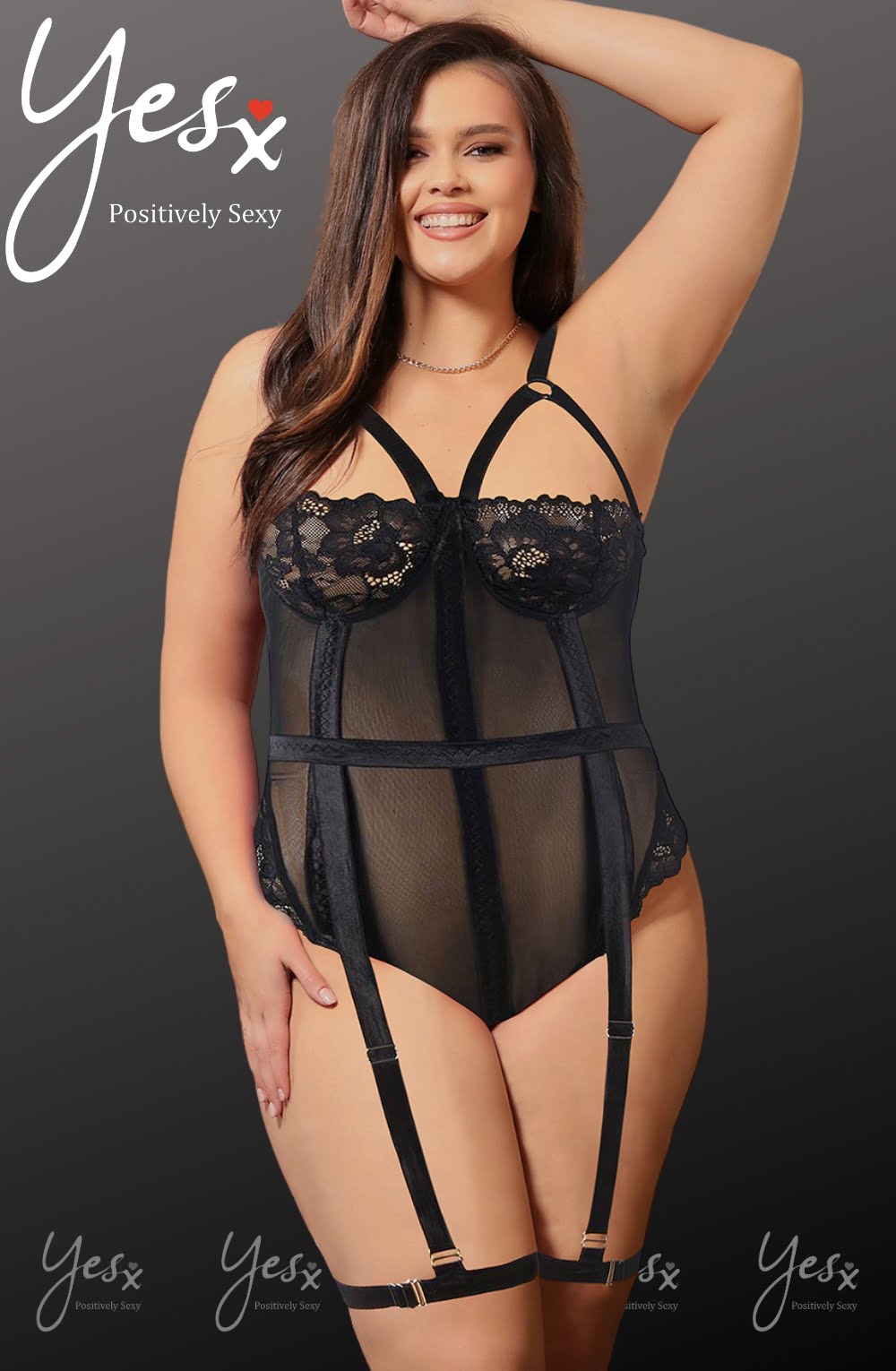 YXQ Body Suit Plus Sizes Lingerie Sets