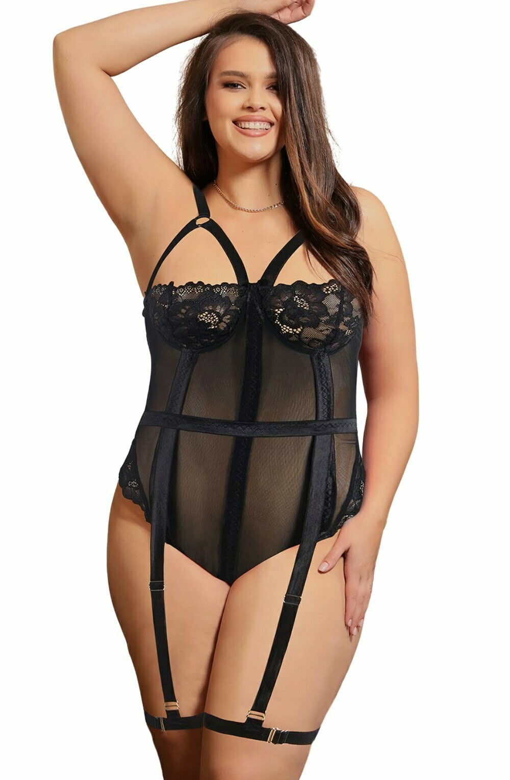 YXQ Body Suit Plus Sizes Lingerie Sets