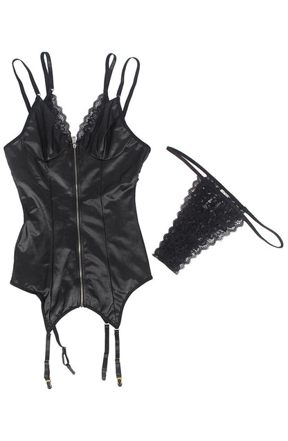 YX Gartered Babydoll Bedroom Wear Corsets