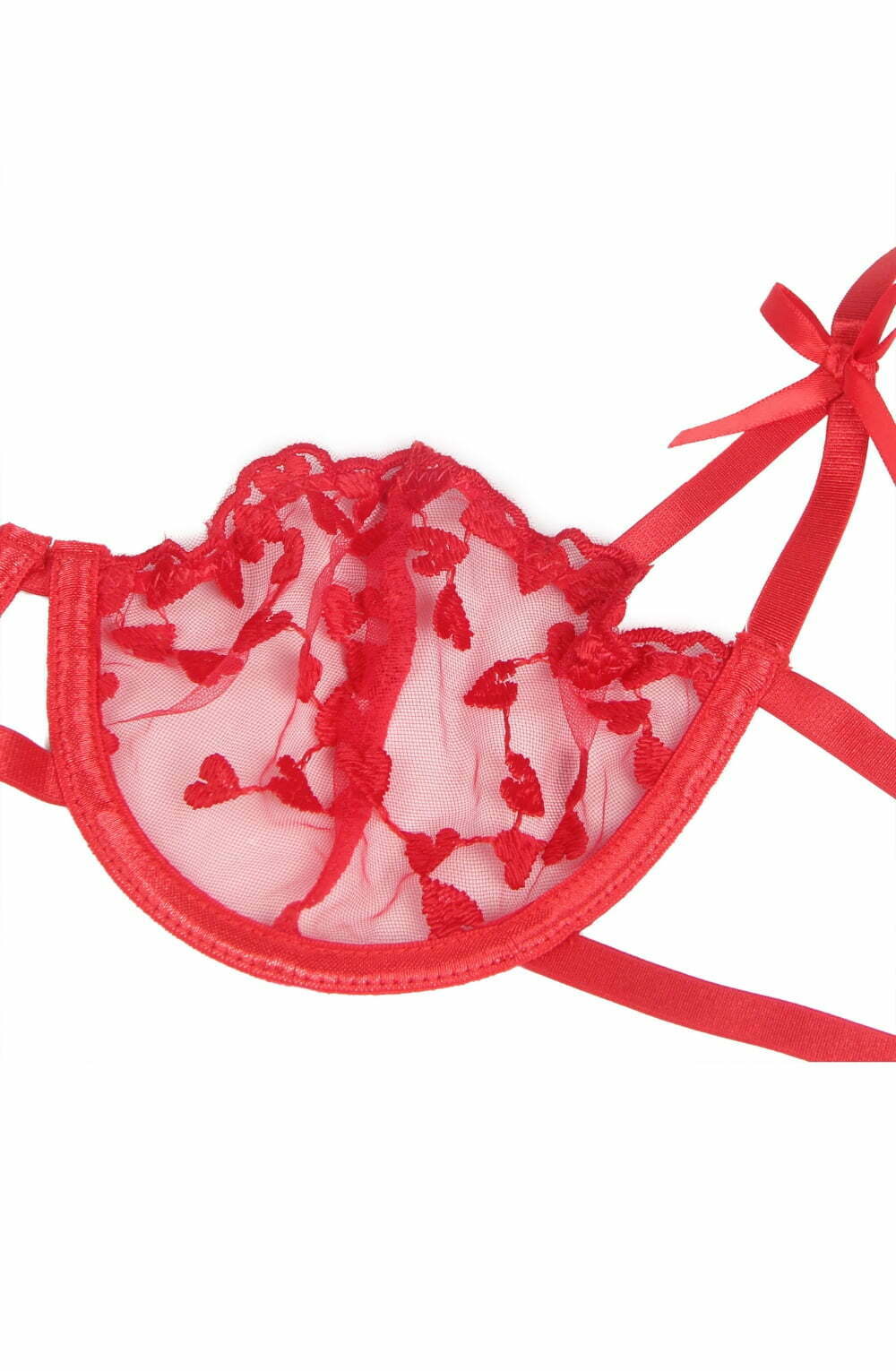 YXQ Red Bra Set Bedroom Wear Lingerie Sets