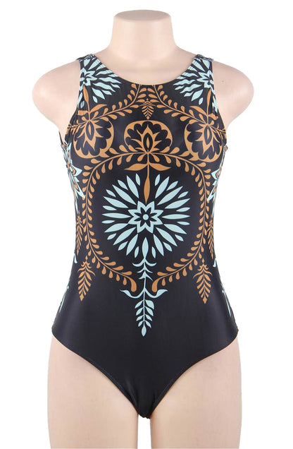 YX One Piece Swimsuit Navy Everyday Swimwear