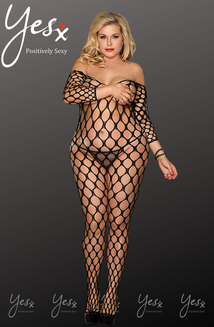 YXQ Bodystocking Plus Sizes Bodystocking