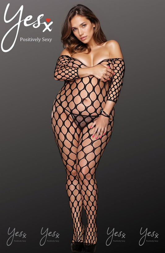 YXQ Bodystocking Plus Sizes Bodystocking