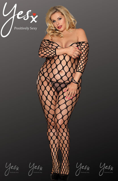 YXQ Bodystocking Plus Sizes Bodystocking