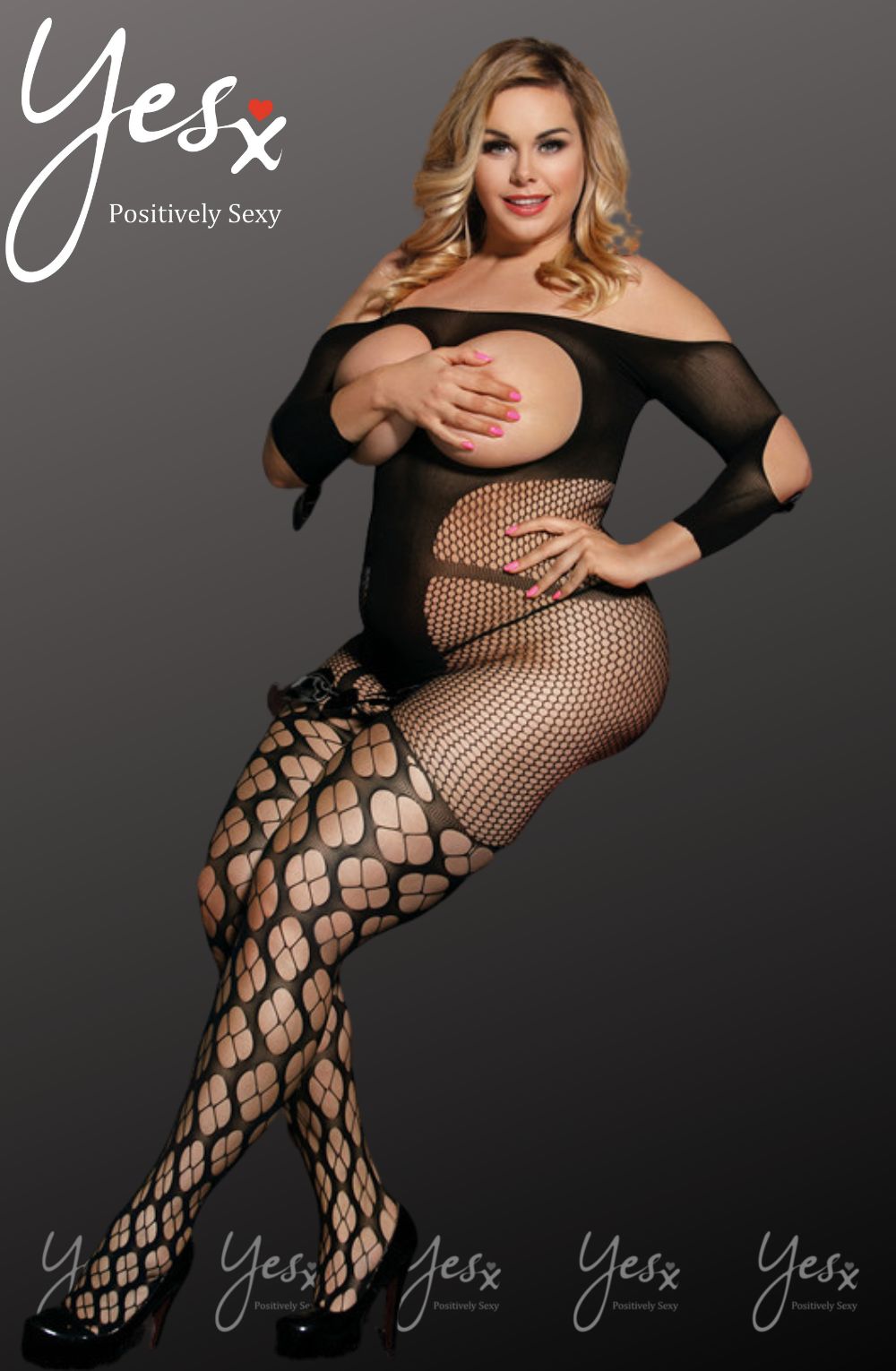YXQ Bodystocking up to XL Plus Sizes Bodystocking