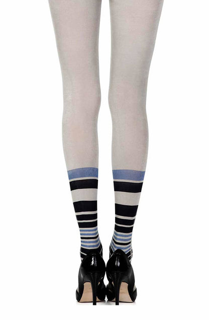 It's Britney Grey Print Tights Hosiery Hosiery