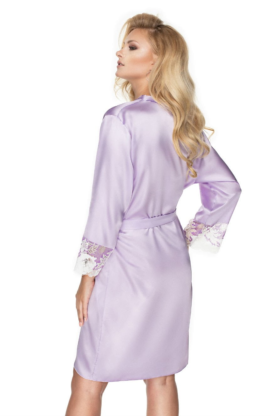 Andromeda Dressing Gown Lavender Bedroom Wear Nightwear