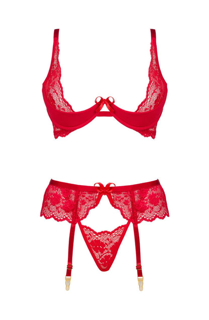 BN Rose Set Red Everyday Bras