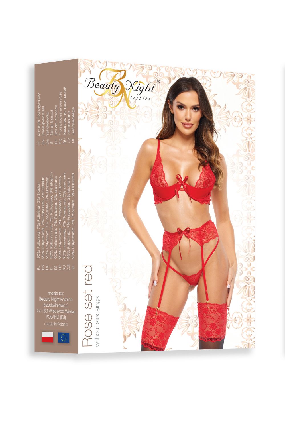 BN Rose Set Red Everyday Bras