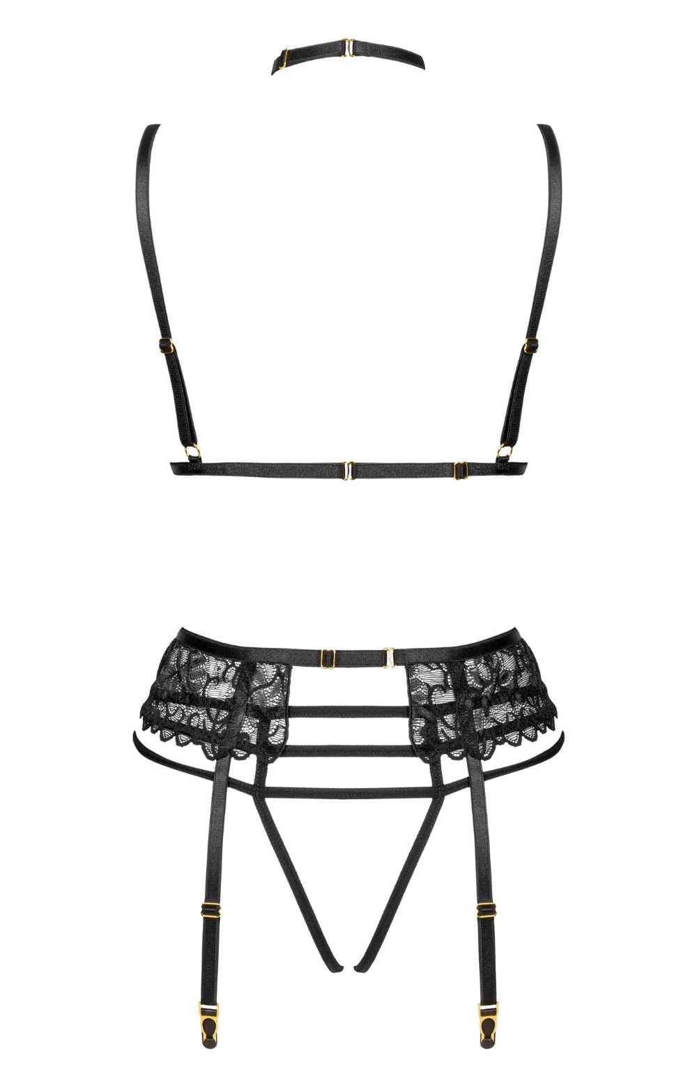 BN Noemi Set Black Bedroom Wear Lingerie Sets
