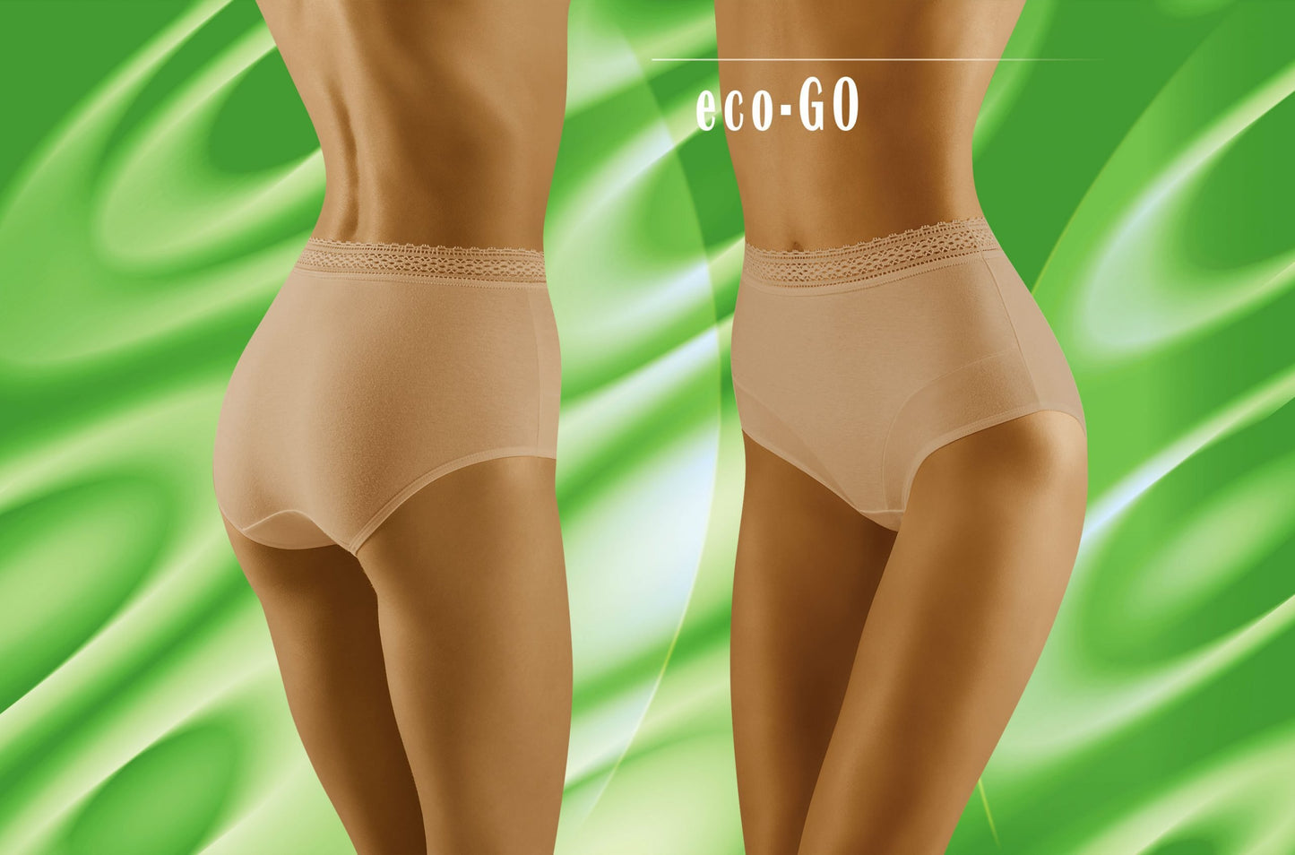 Eco-Go Beige Plus Sizes Briefs and Thongs